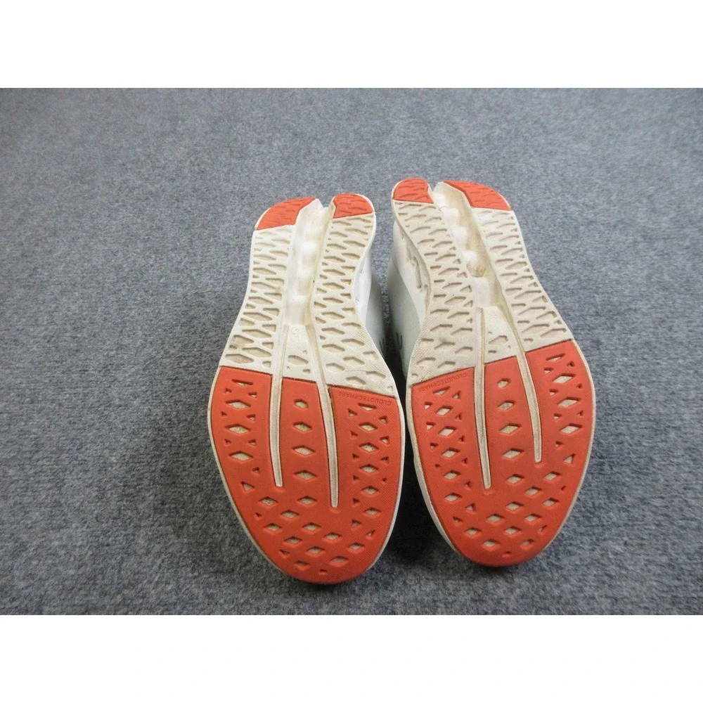 On Cloudsurfer Shoes Mens Size 11.5 Green Orange Running Road Trainers Athletic - Picture 7 of 16